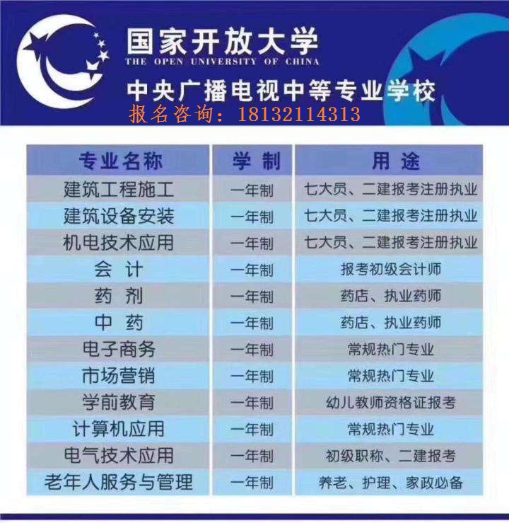 中央電大中專電子商務(wù)專業(yè)報(bào)名入口