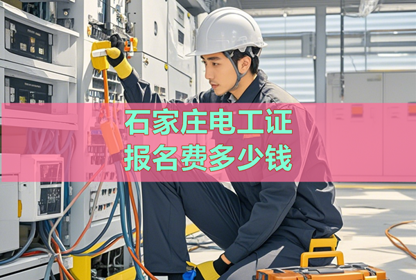 石家莊辦電工證報名費多少錢 